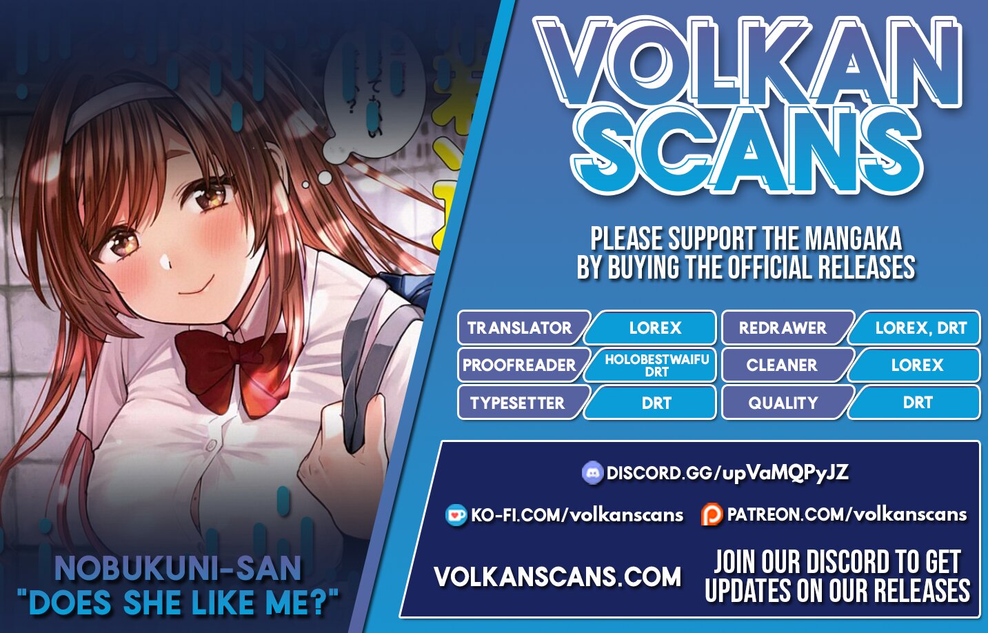 Read Nobukuni-San Does She Likes Me Manga Online