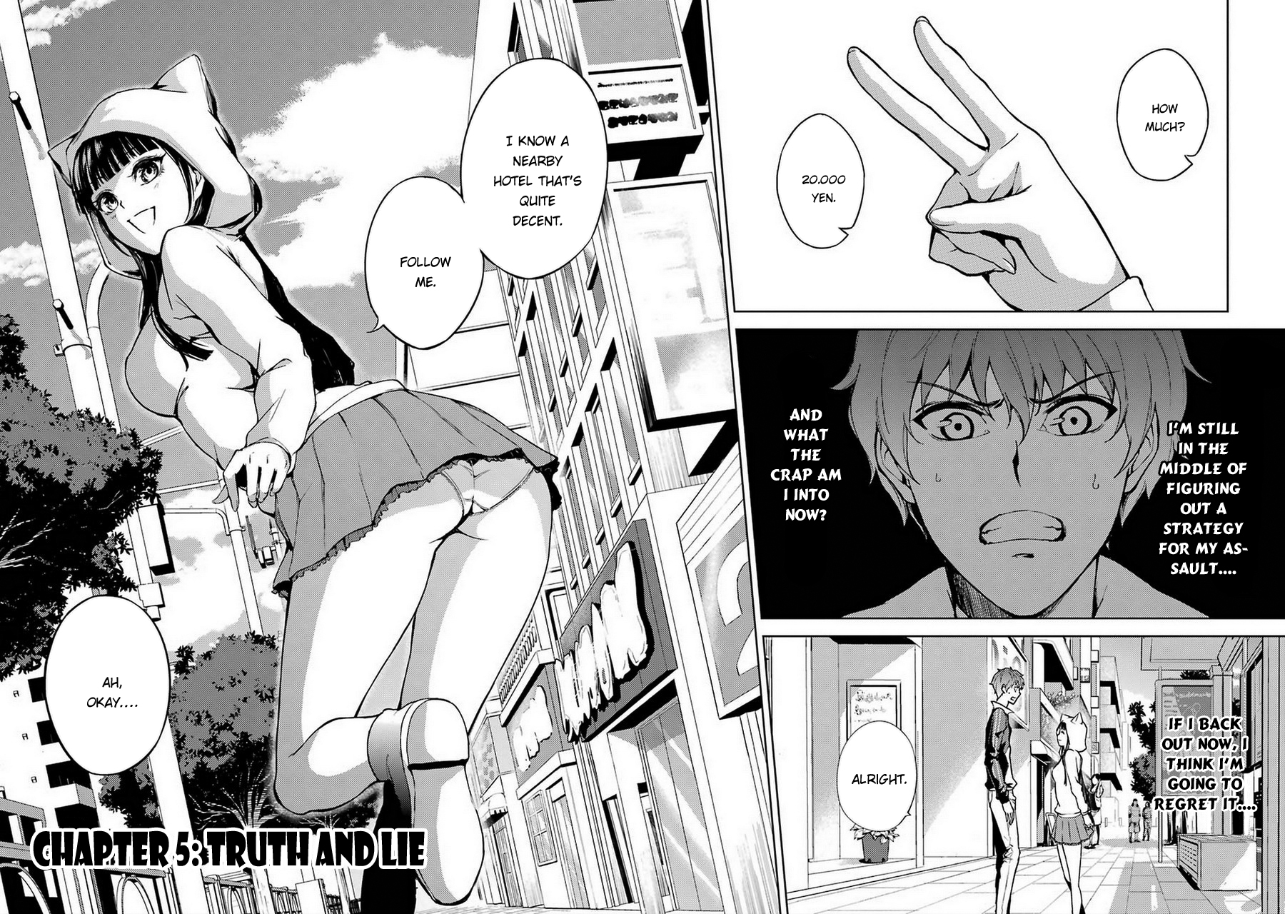 Read Ore no Genjitsu wa Ren’ai Game__ ka to Omottara Inochigake no Game datta Manga Online