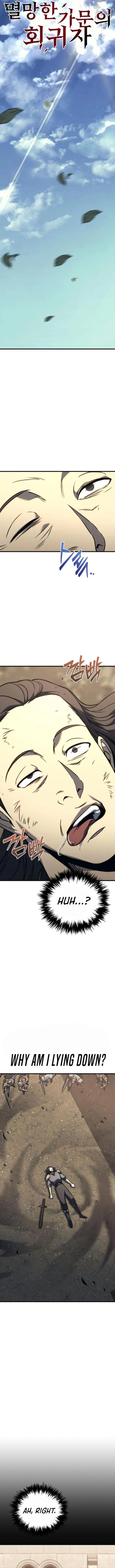 Read Regressor of the Fallen family Manga Online