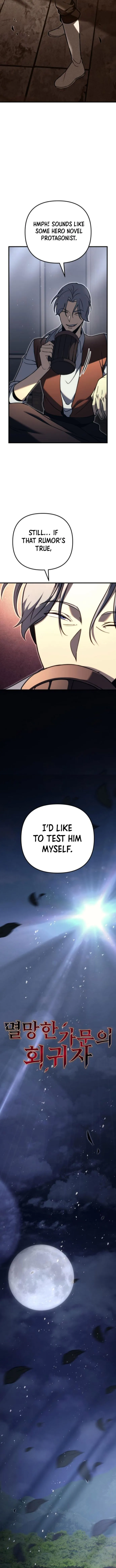 Read Regressor of the Fallen family Manga Online