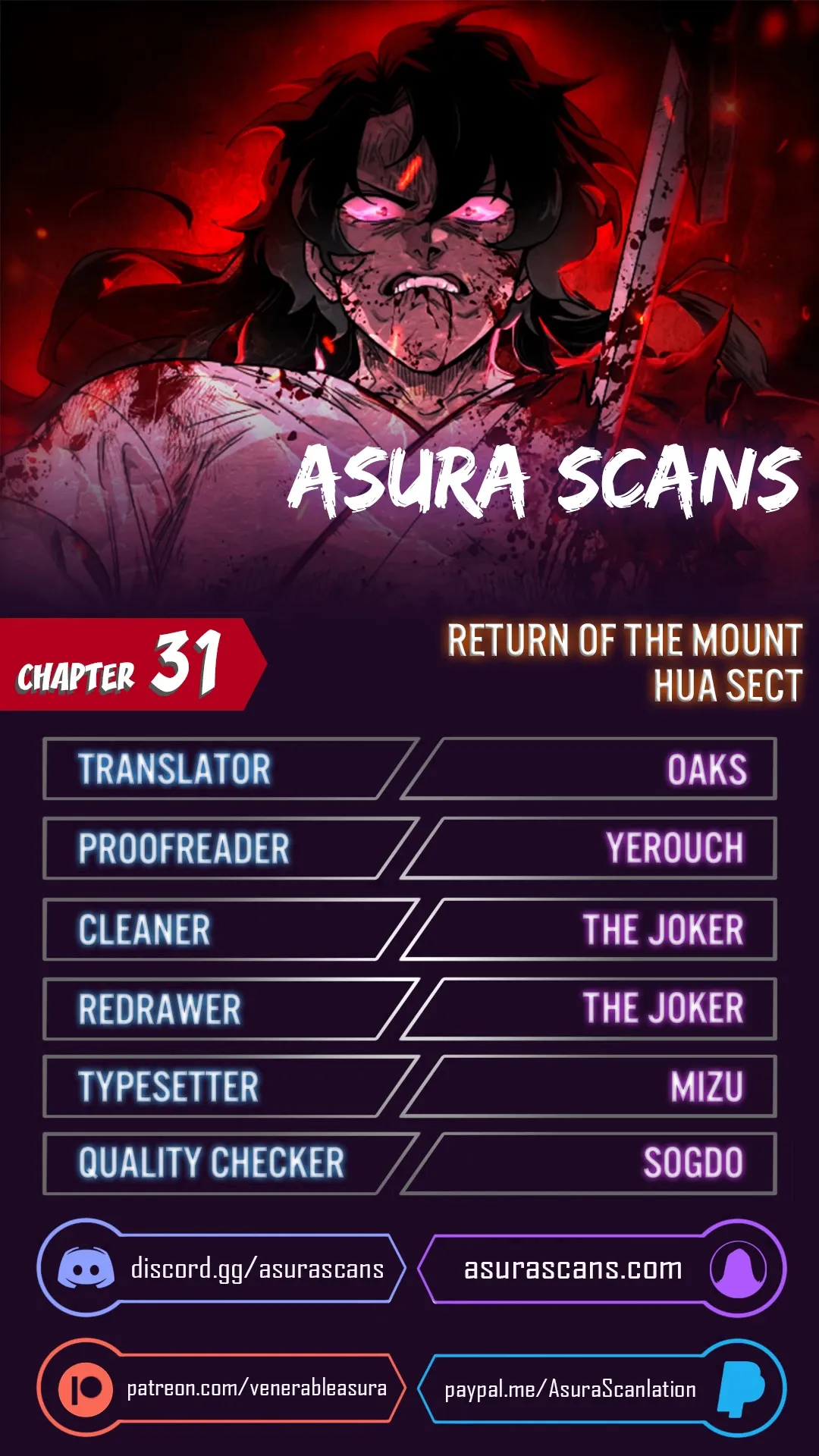 Read Return of the Mount Hua Sect Manga Online