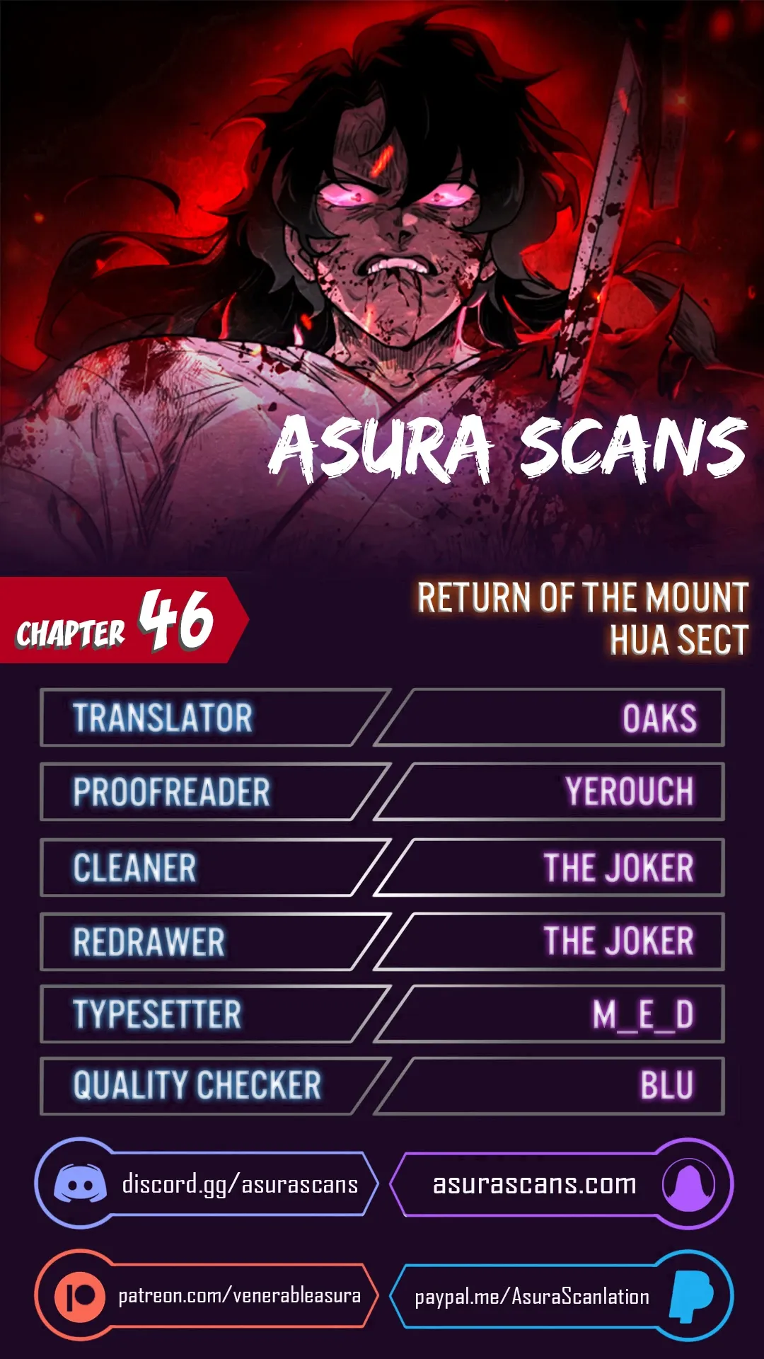 Read Return of the Mount Hua Sect Manga Online