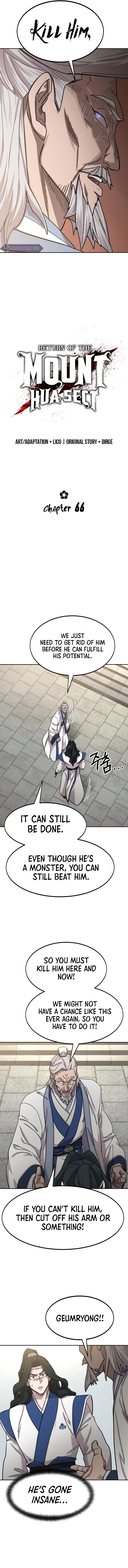 Read Return of the Mount Hua Sect Manga Online