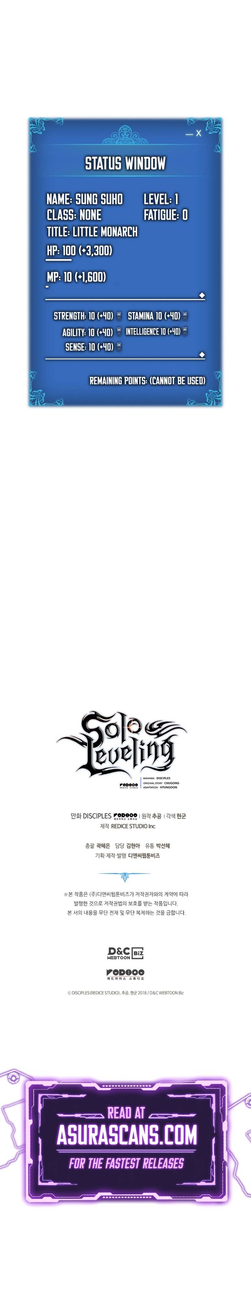 Read Solo Leveling Manga Online