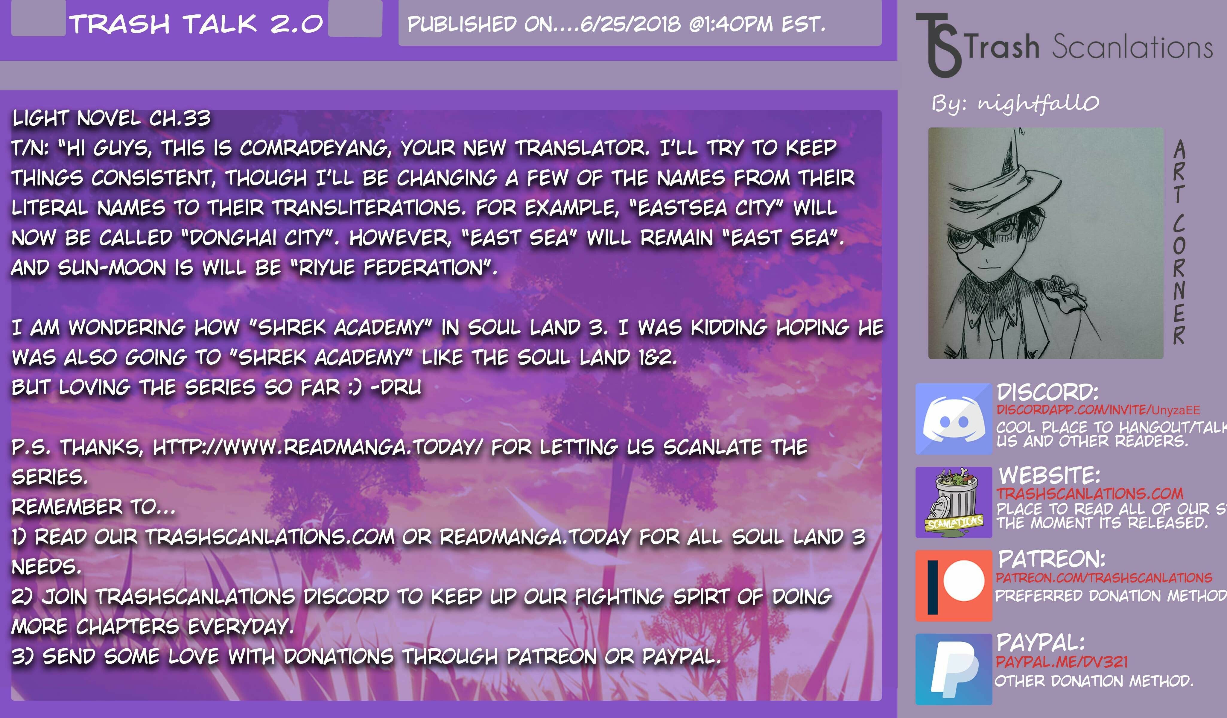 Read Soul Land III Manga Online