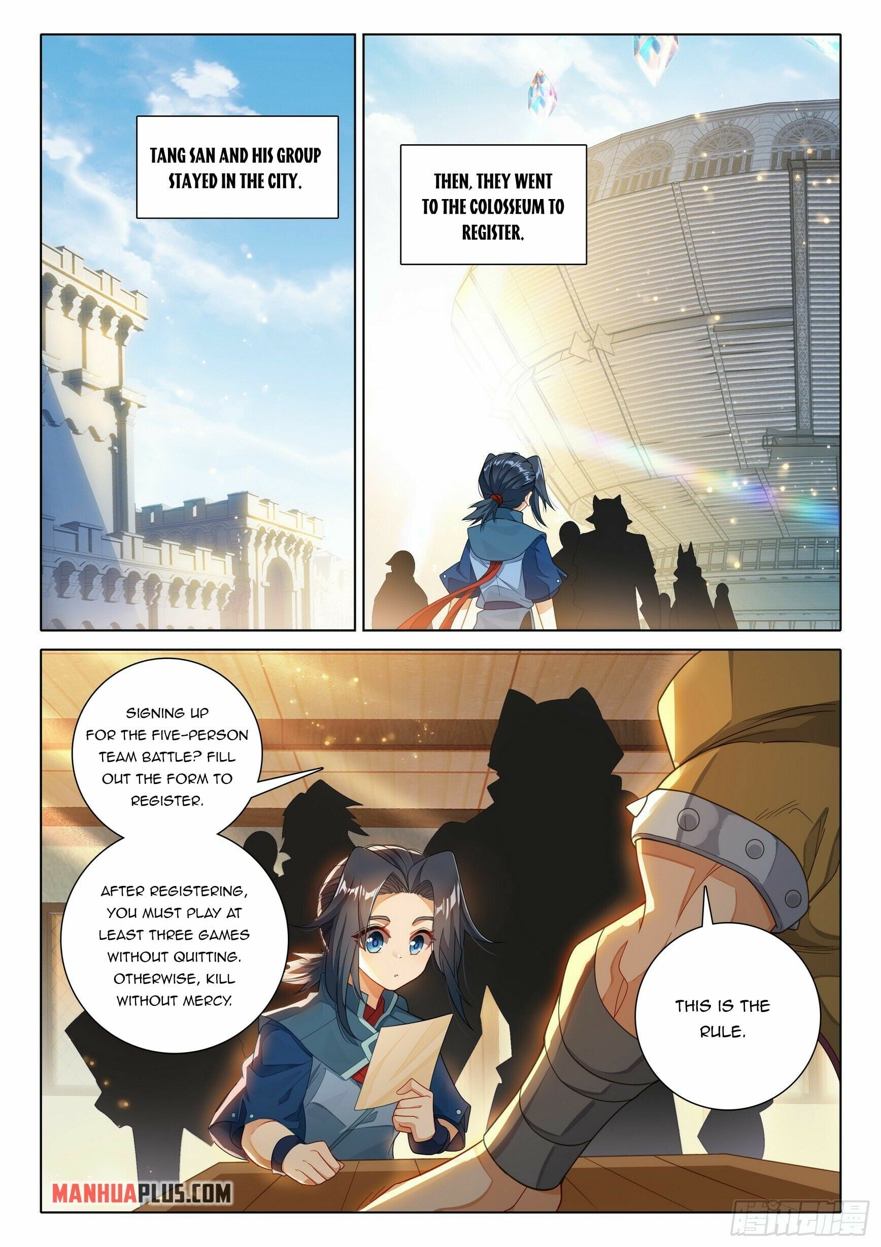 Read Soul Land V Manga Online