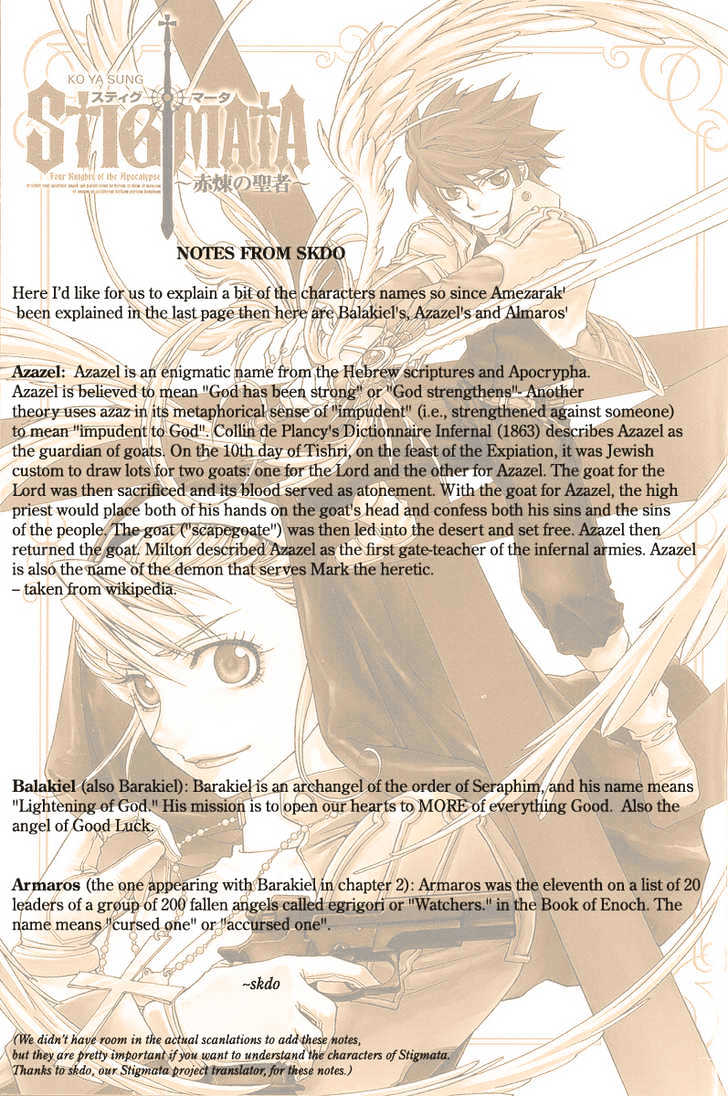 Read Stigmata Manga Online