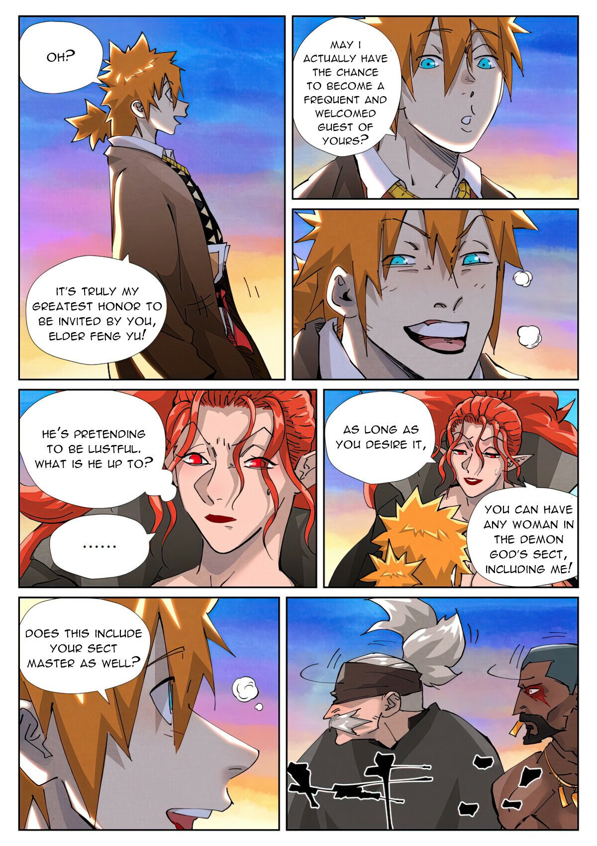 Read Tales of Demons and Gods Manga Online