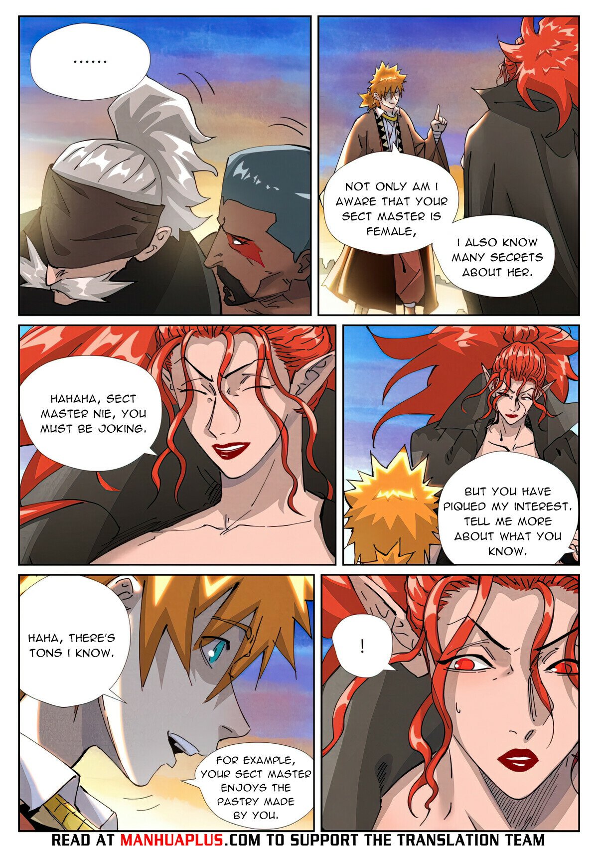 Read Tales of Demons and Gods Manga Online