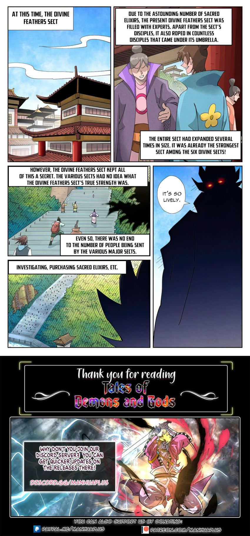 Read Tales of Demons and Gods Manga Online