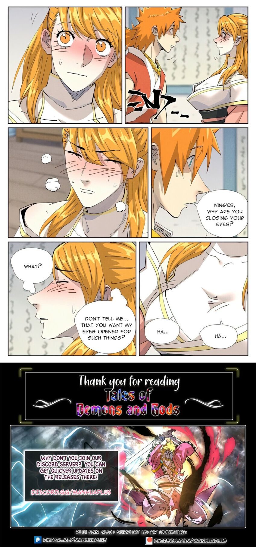 Read Tales of Demons and Gods Manga Online