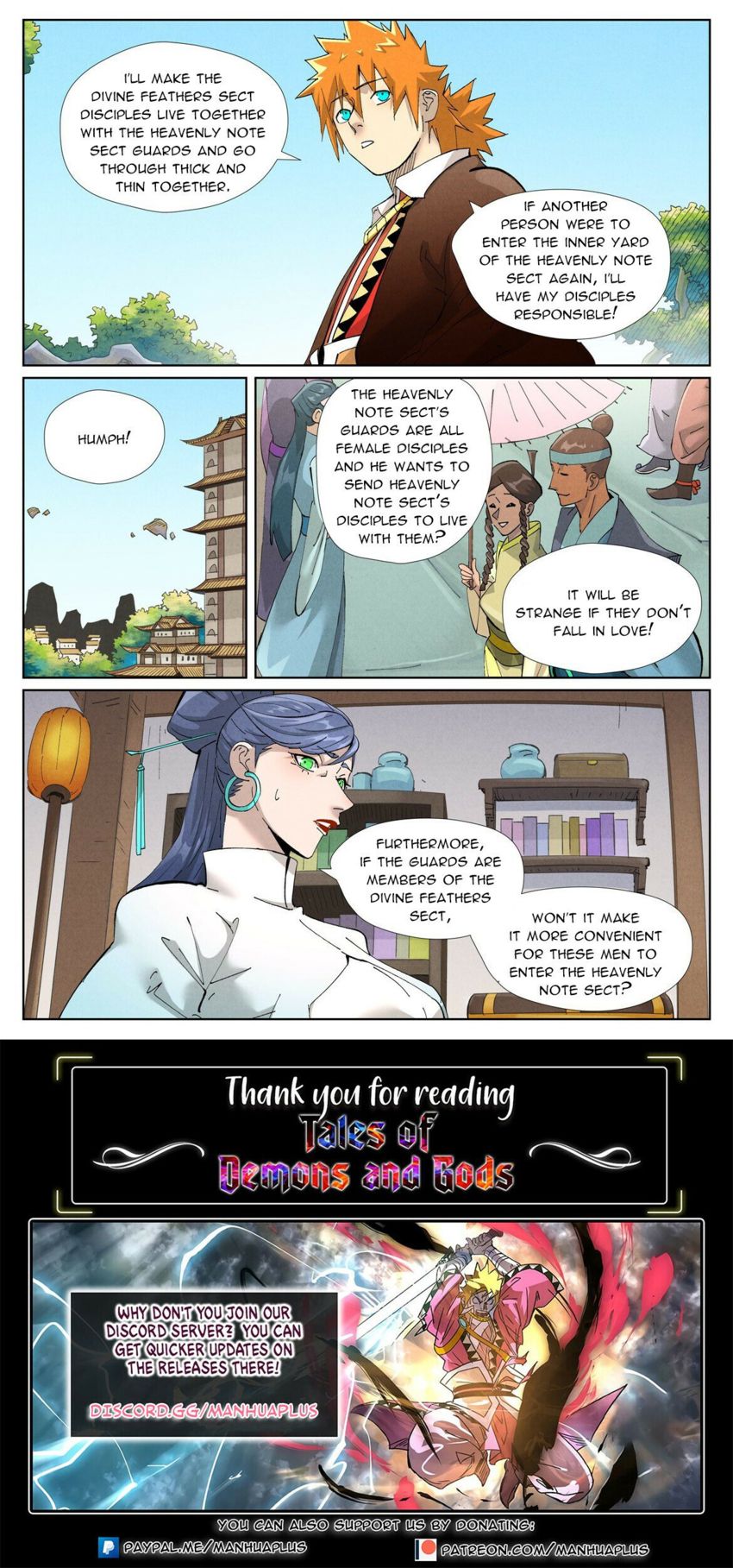 Read Tales of Demons and Gods Manga Online