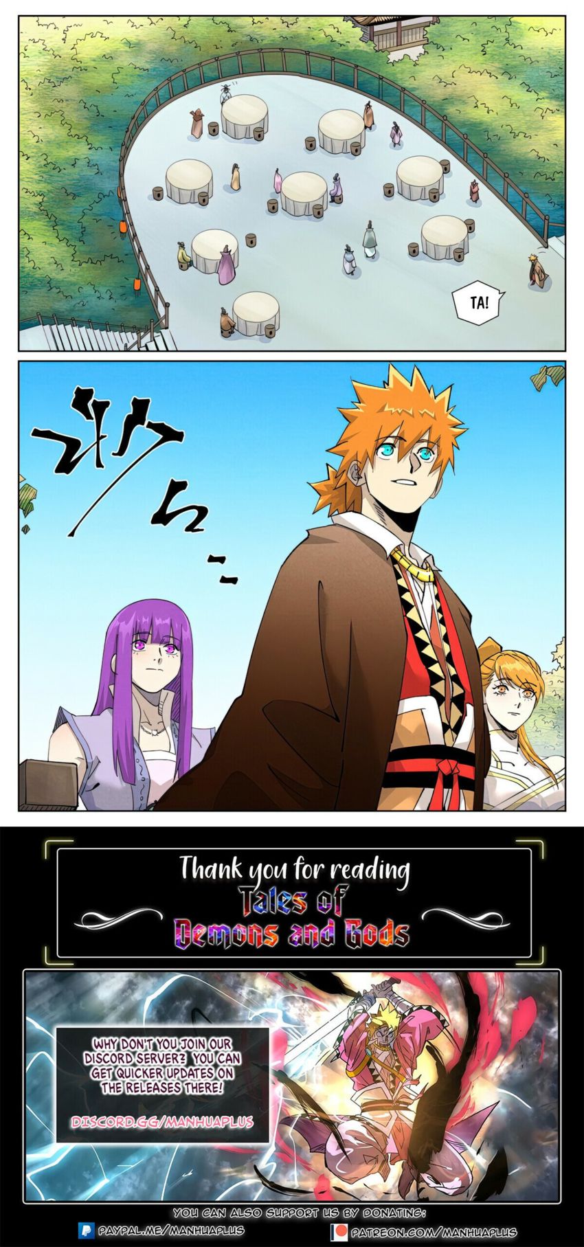 Read Tales of Demons and Gods Manga Online
