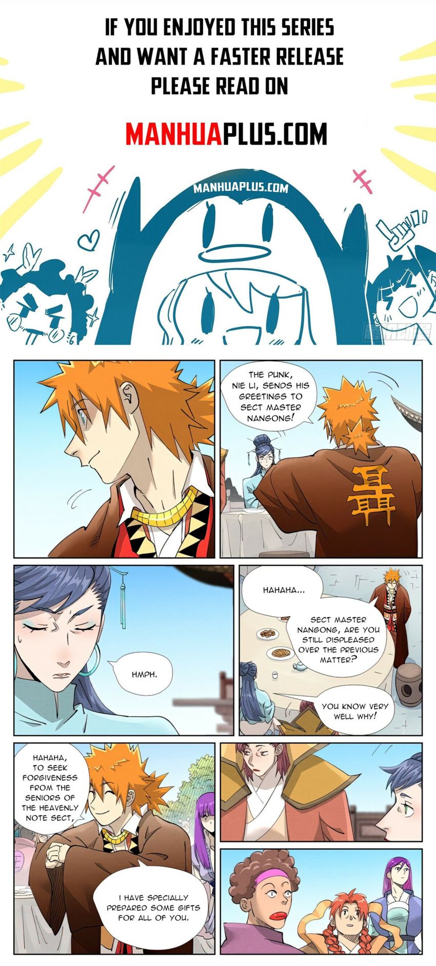 Read Tales of Demons and Gods Manga Online