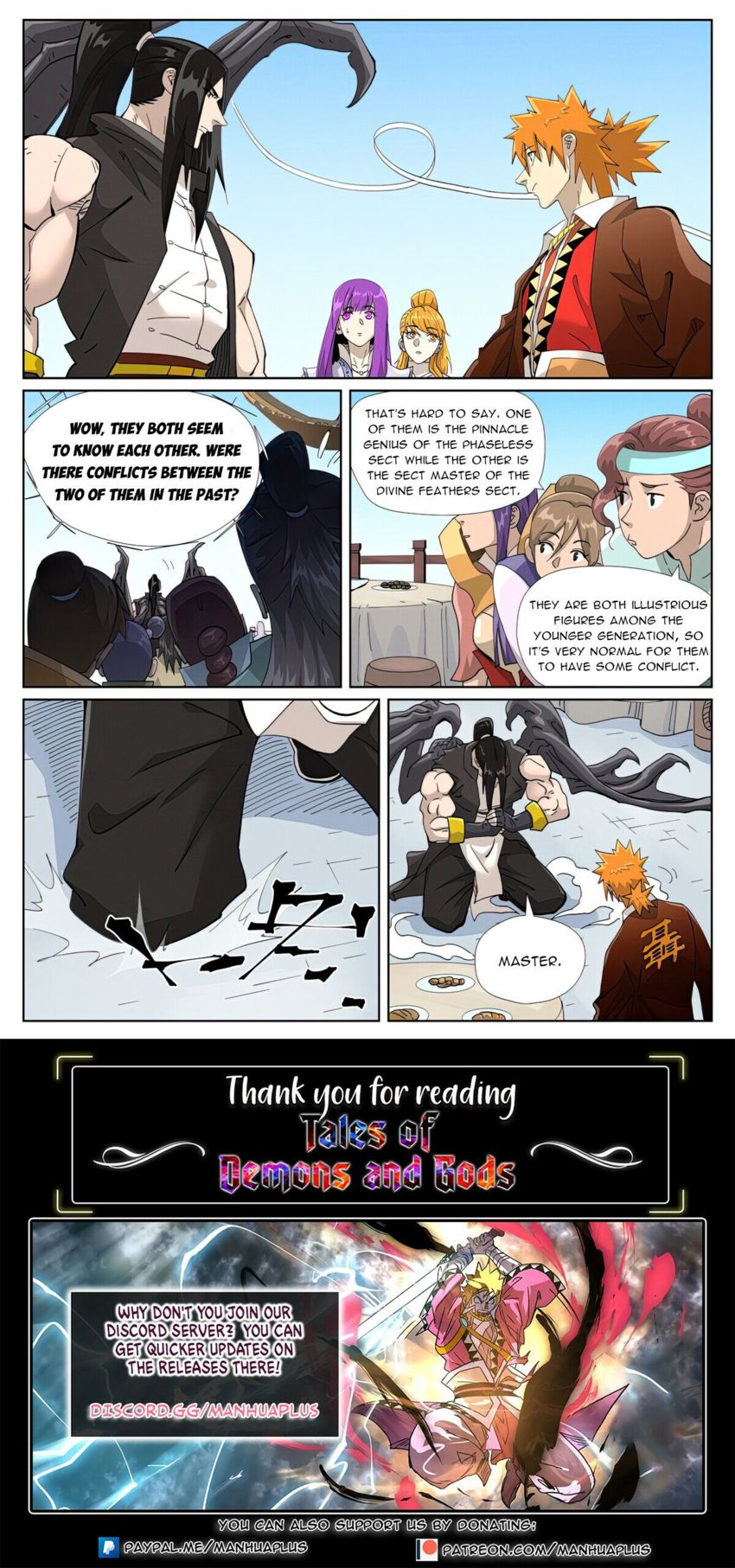Read Tales of Demons and Gods Manga Online