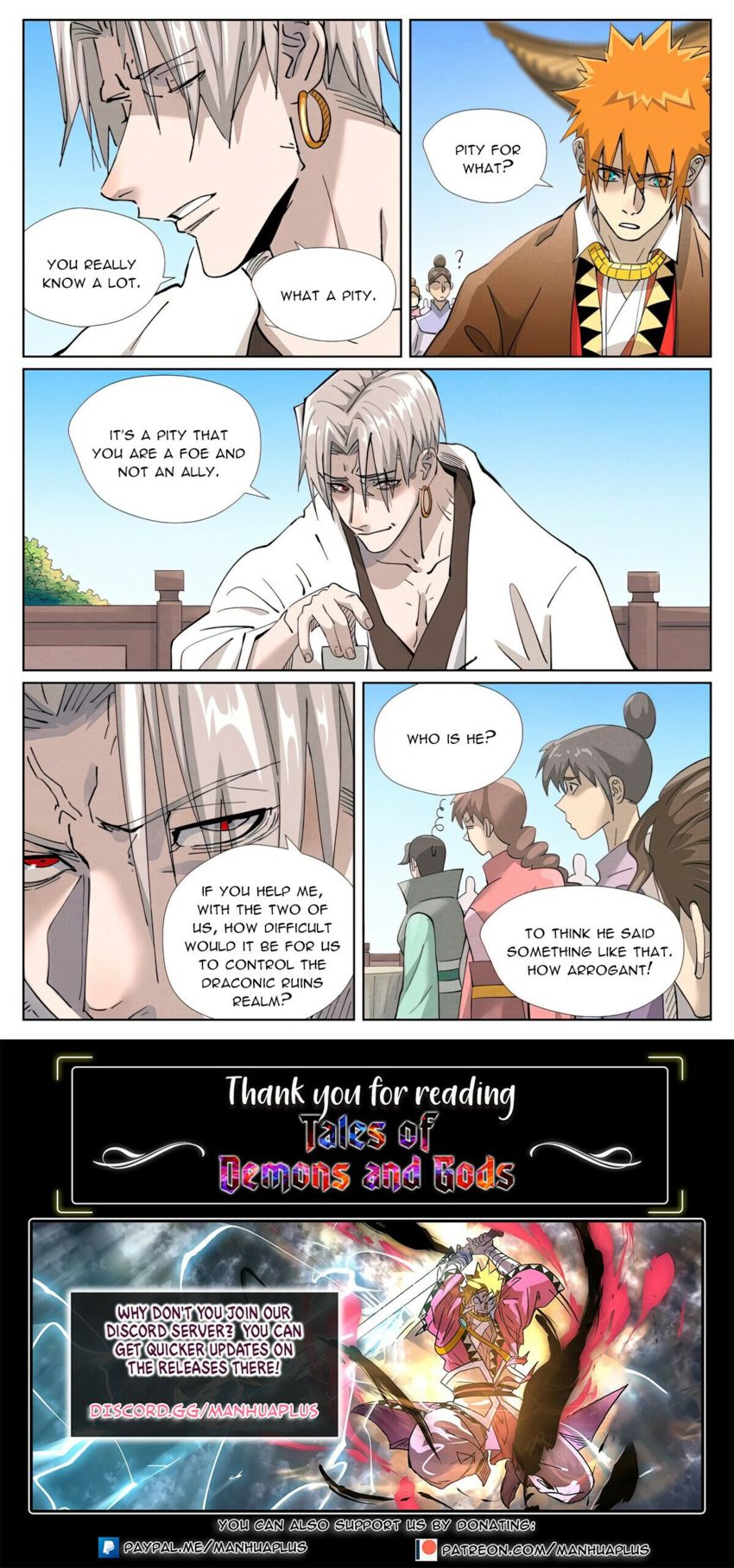 Read Tales of Demons and Gods Manga Online