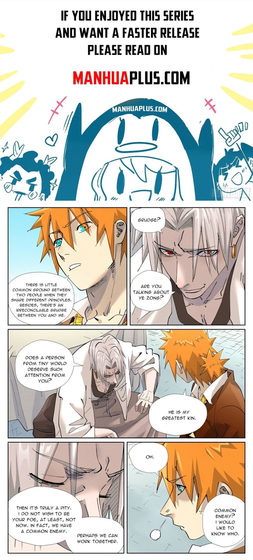 Read Tales of Demons and Gods Manga Online