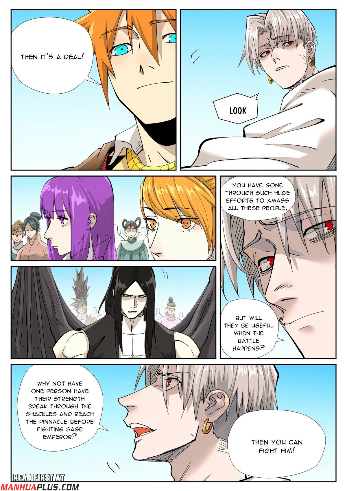 Read Tales of Demons and Gods Manga Online