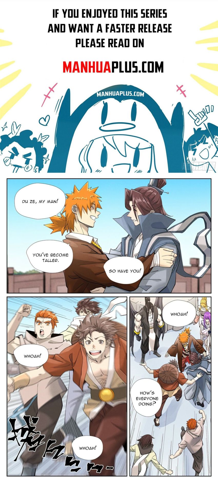 Read Tales of Demons and Gods Manga Online