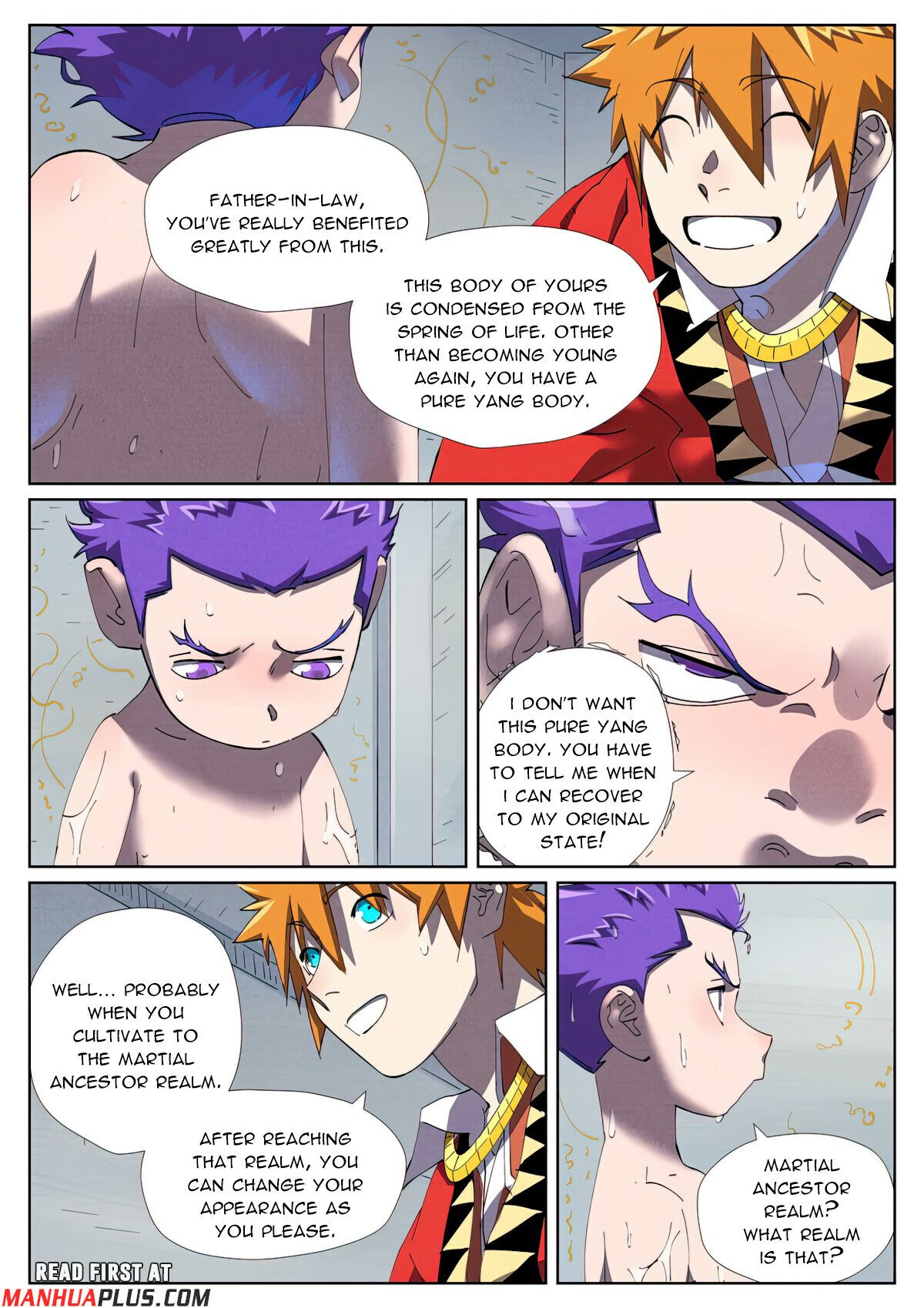 Read Tales of Demons and Gods Manga Online
