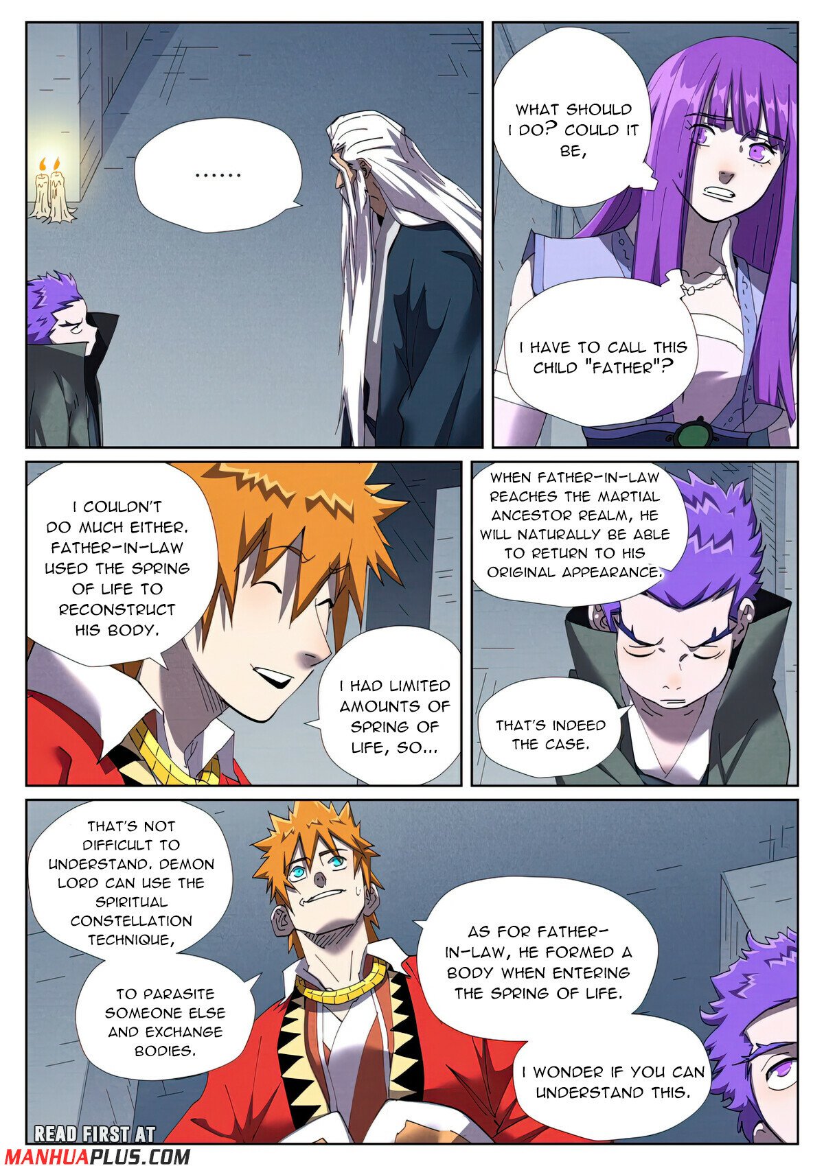Read Tales of Demons and Gods Manga Online