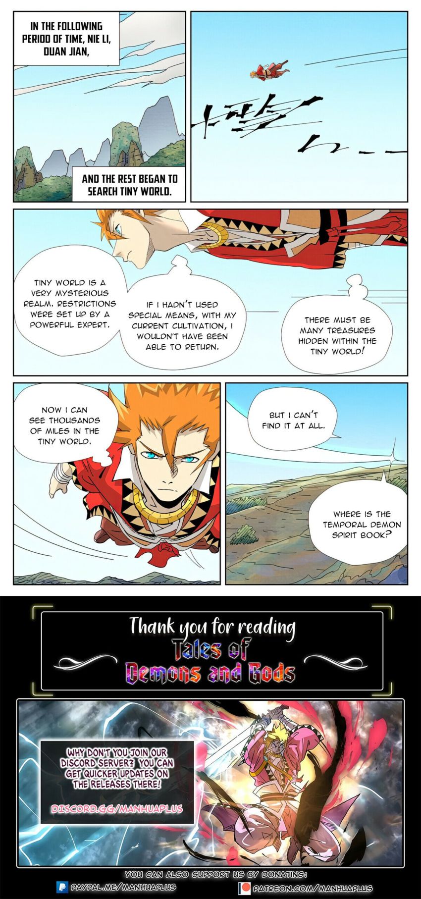 Read Tales of Demons and Gods Manga Online