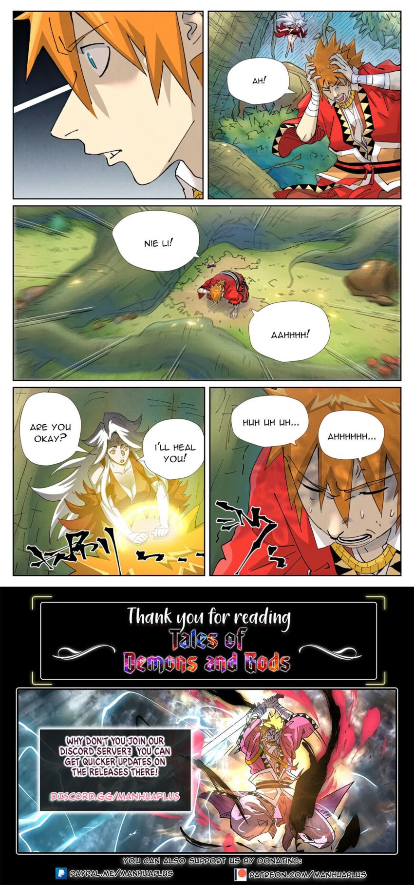 Read Tales of Demons and Gods Manga Online