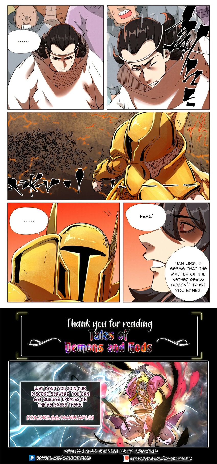 Read Tales of Demons and Gods Manga Online