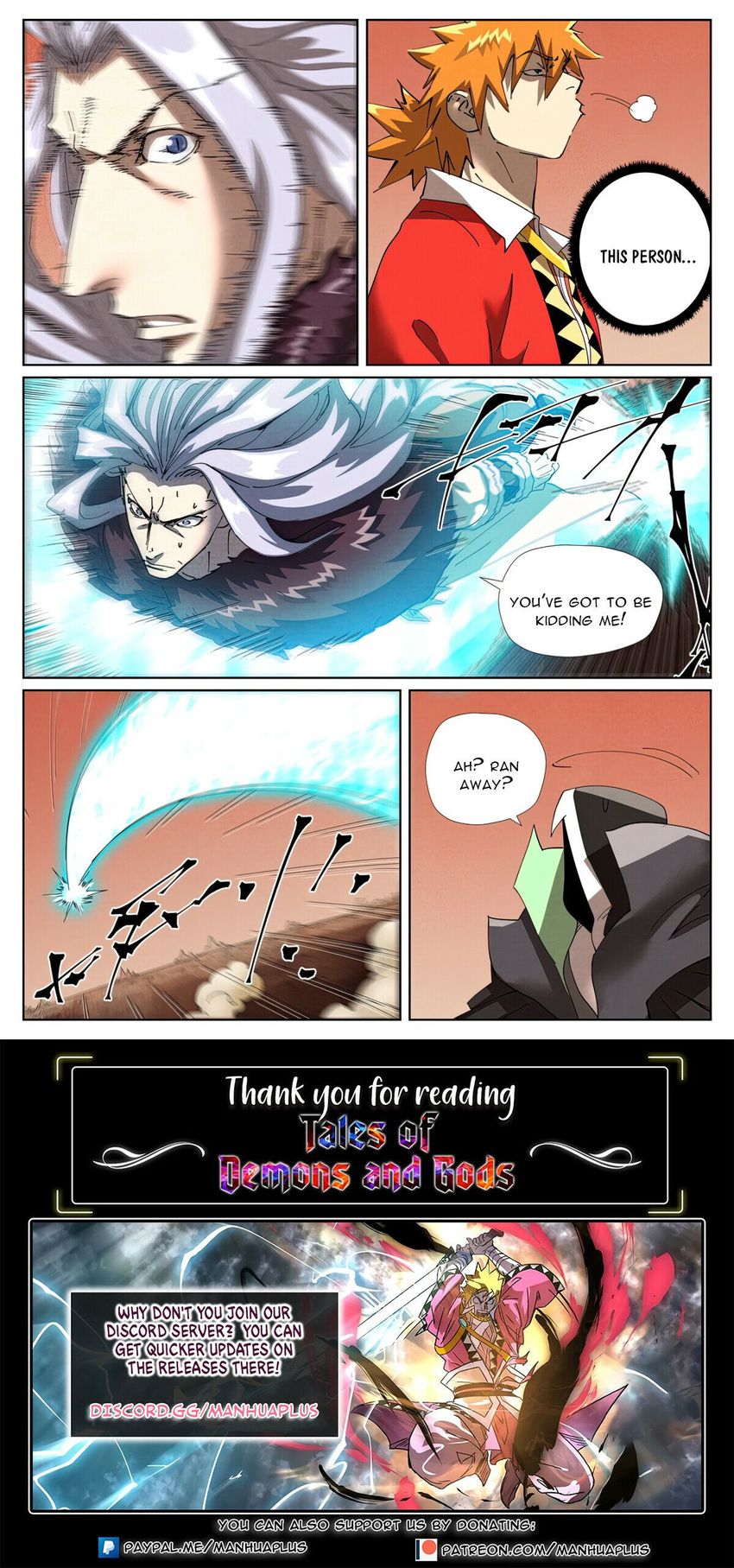 Read Tales of Demons and Gods Manga Online