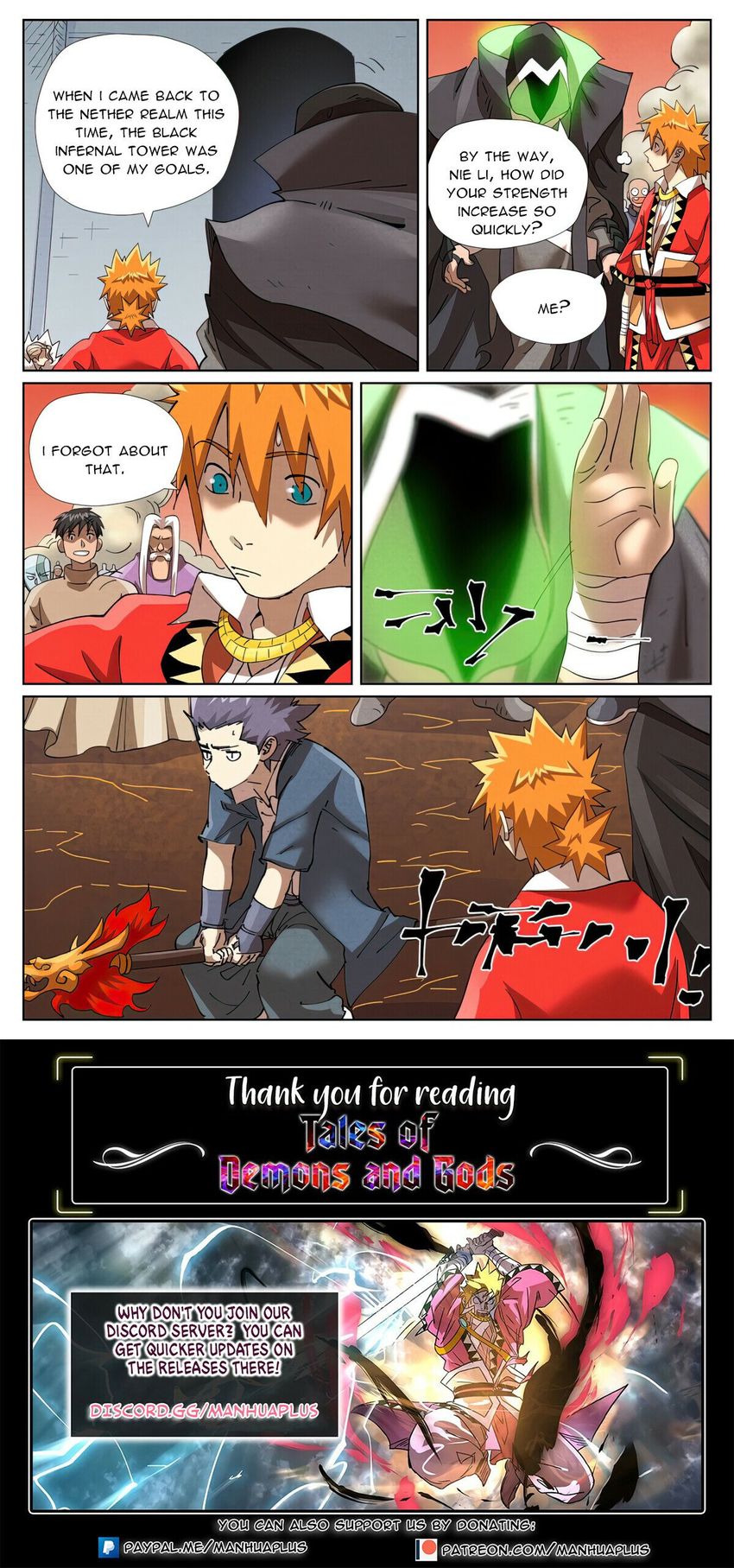 Read Tales of Demons and Gods Manga Online