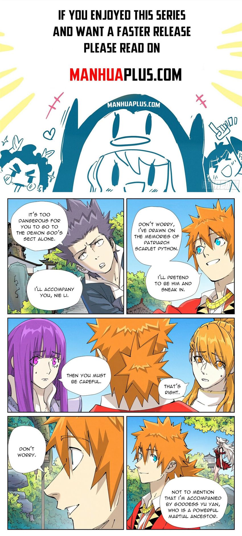 Read Tales of Demons and Gods Manga Online