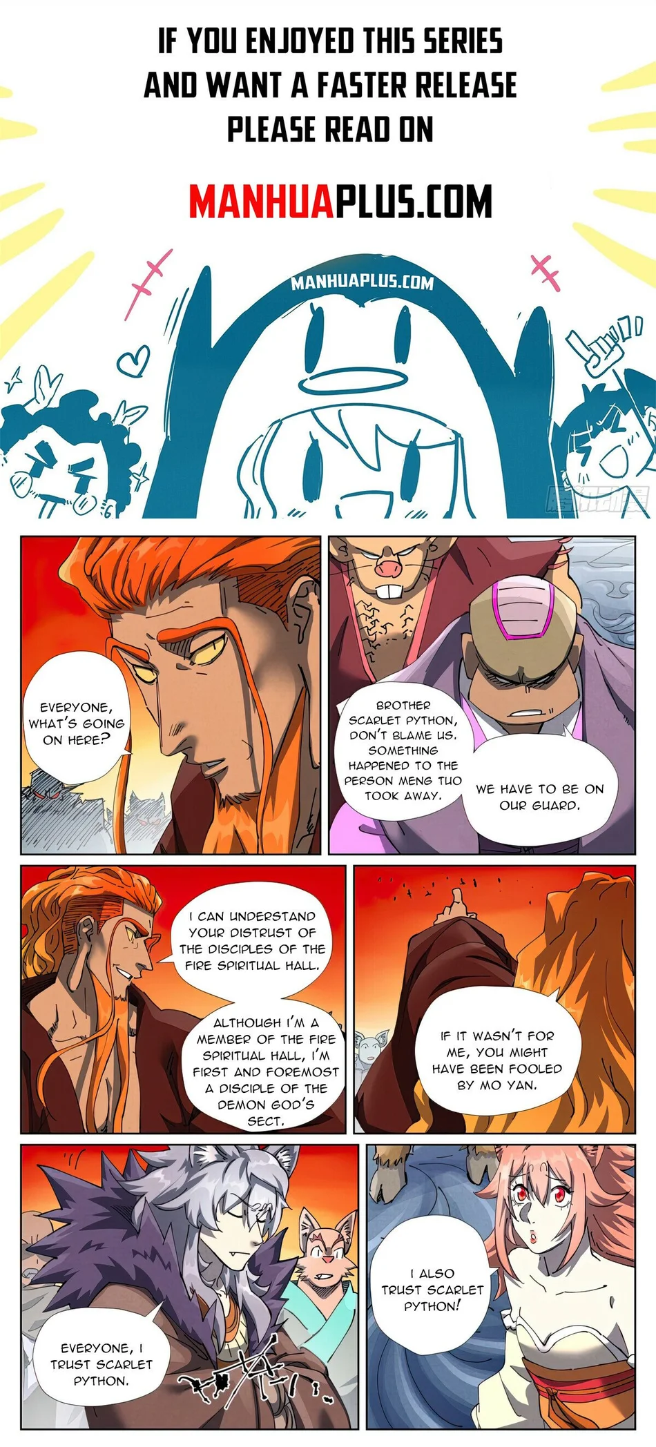 Read Tales of Demons and Gods Manga Online