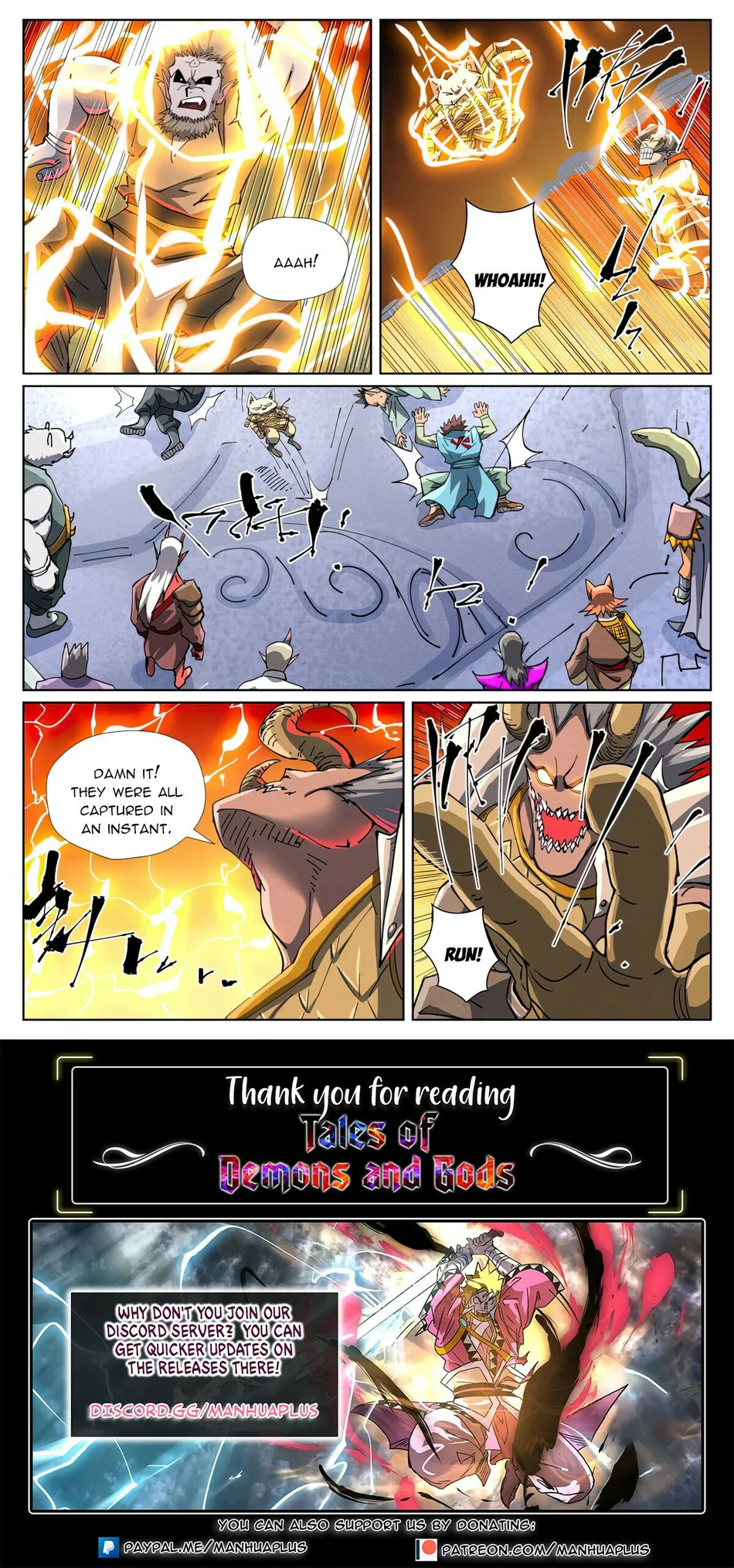 Read Tales of Demons and Gods Manga Online