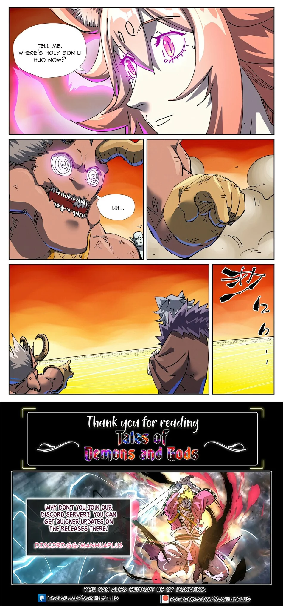 Read Tales of Demons and Gods Manga Online