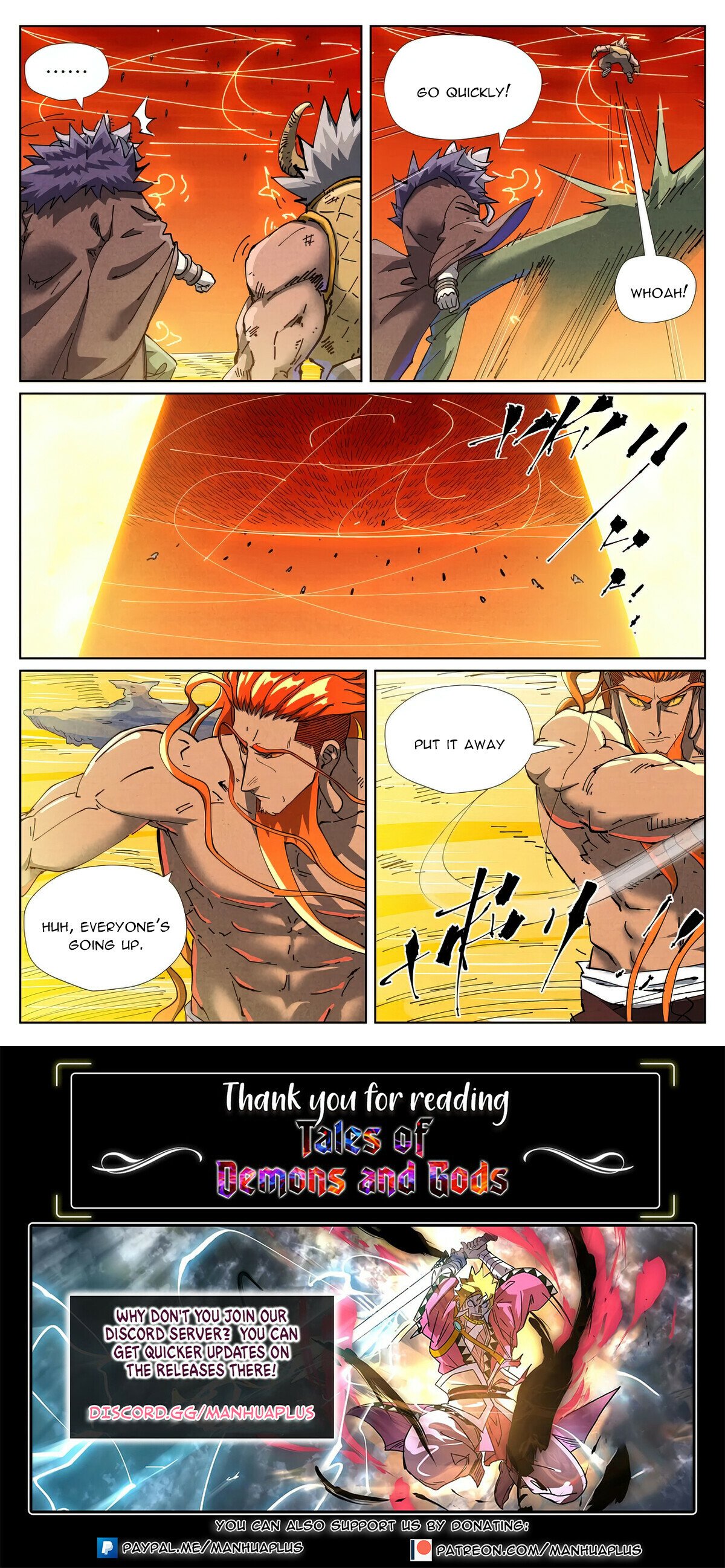 Read Tales of Demons and Gods Manga Online