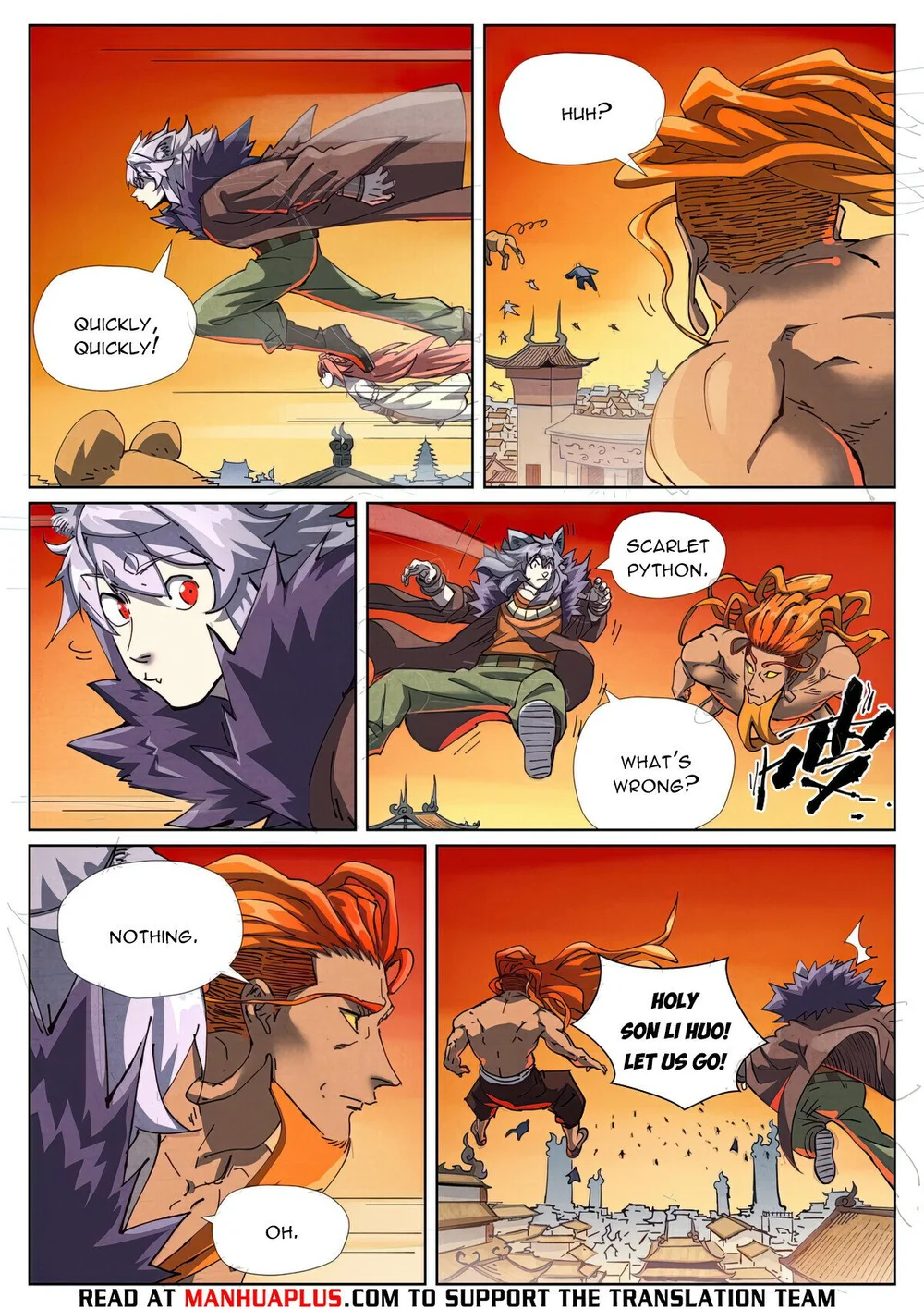 Read Tales of Demons and Gods Manga Online