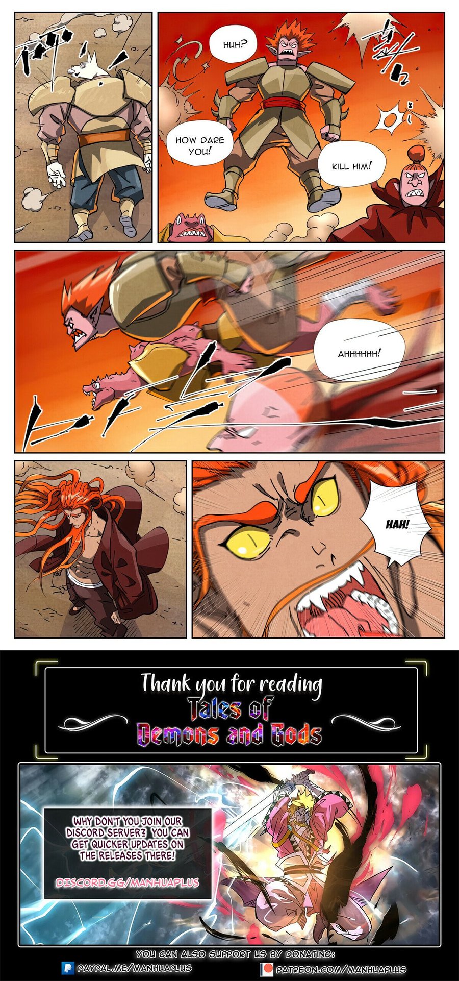 Read Tales of Demons and Gods Manga Online