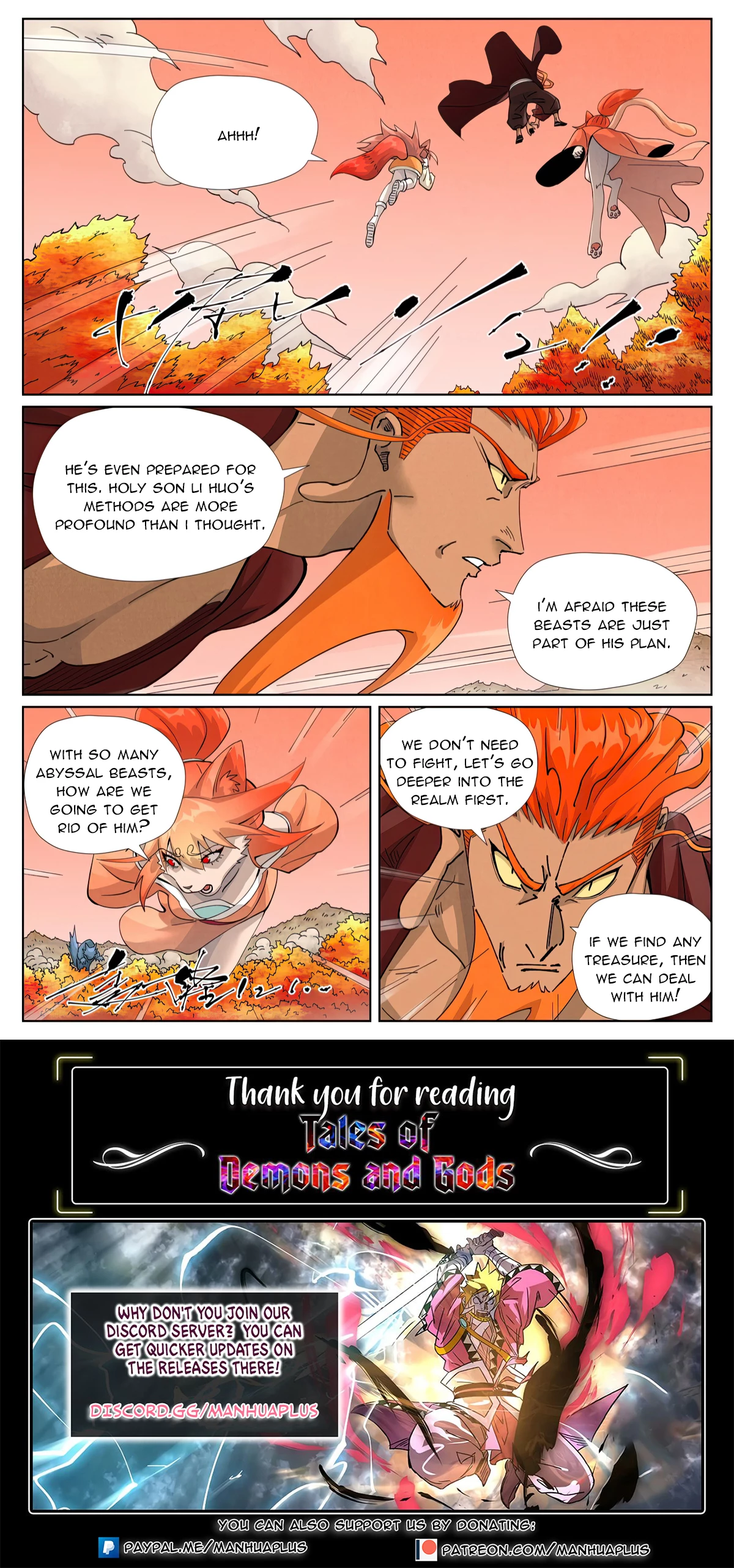 Read Tales of Demons and Gods Manga Online