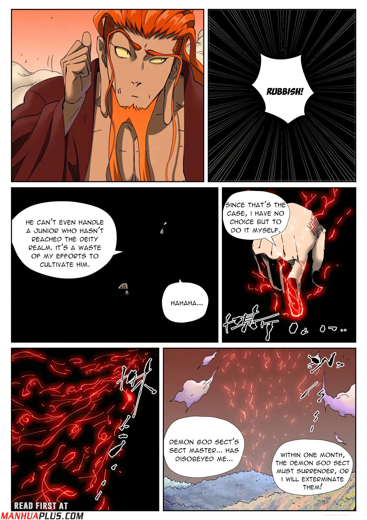 Read Tales of Demons and Gods Manga Online