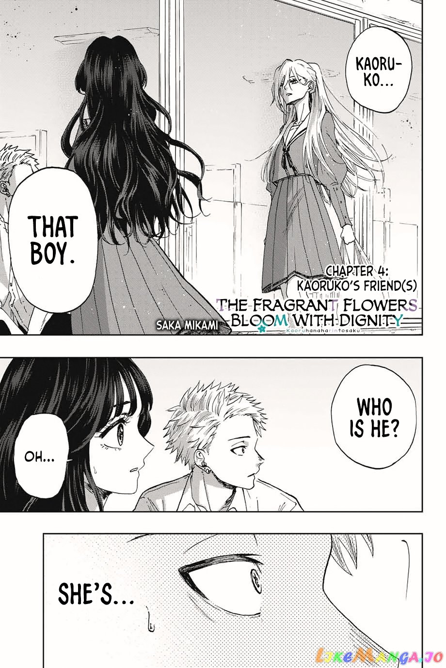 Read The Fragrant Flower Blooms with Dignity Manga Online