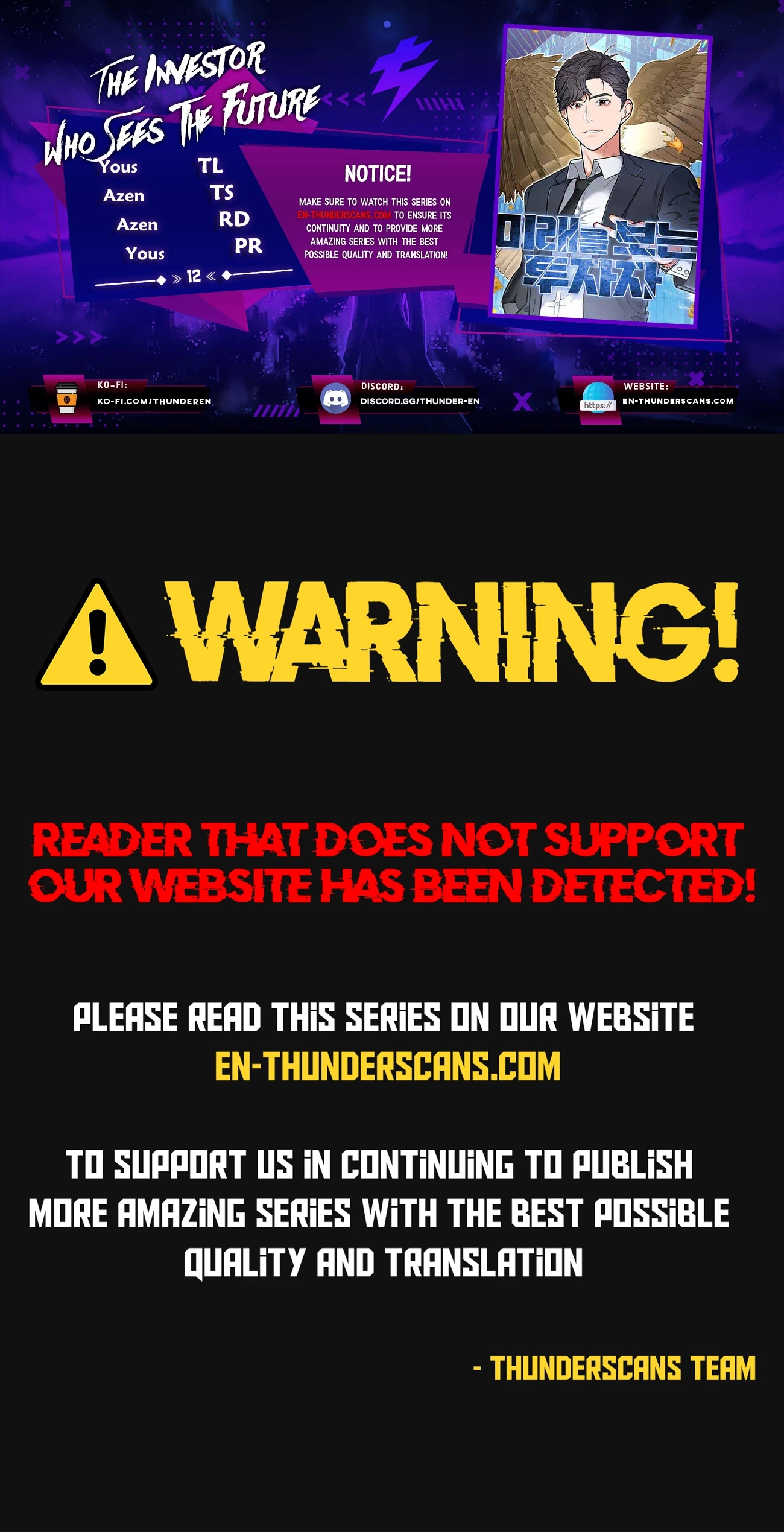 Read The Investor Who Sees the Future Manga Online