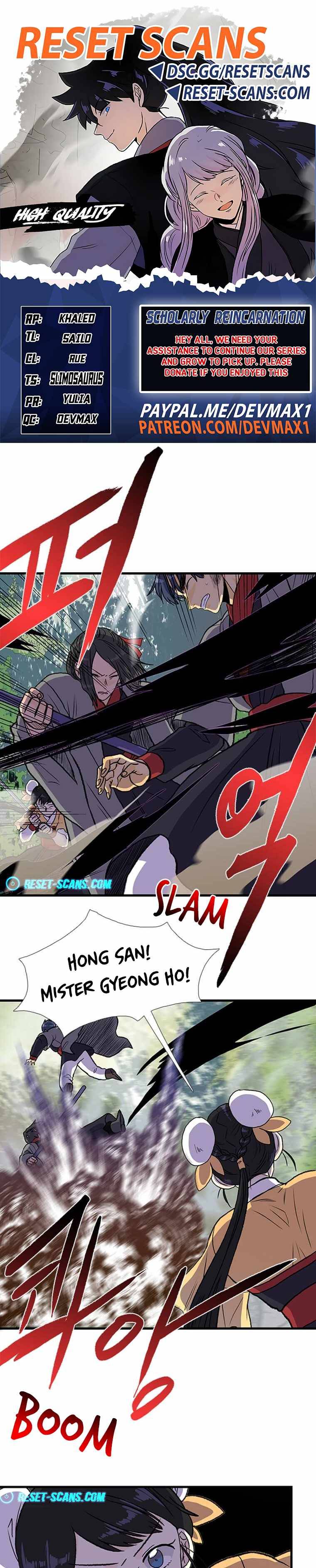 Read The Scholar's Reincarnation Manga Online