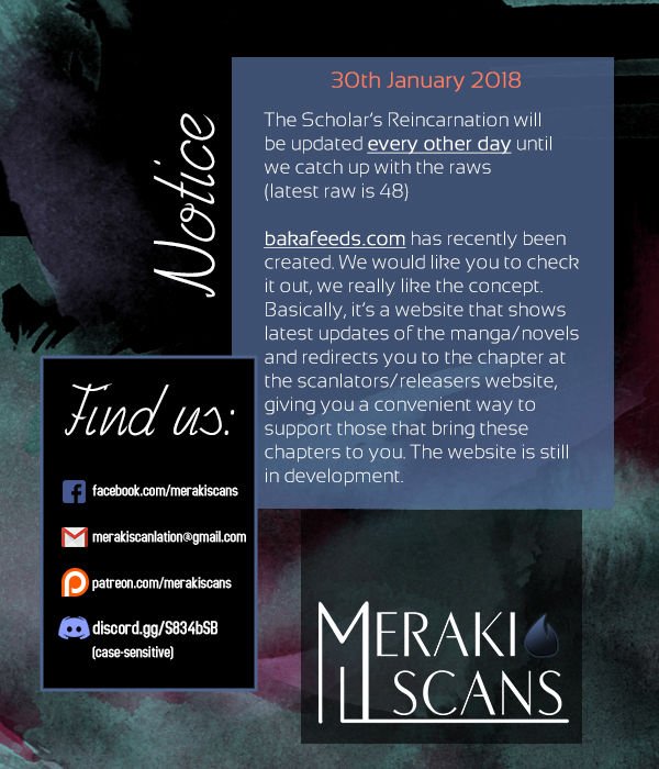 Read The Scholar's Reincarnation Manga Online