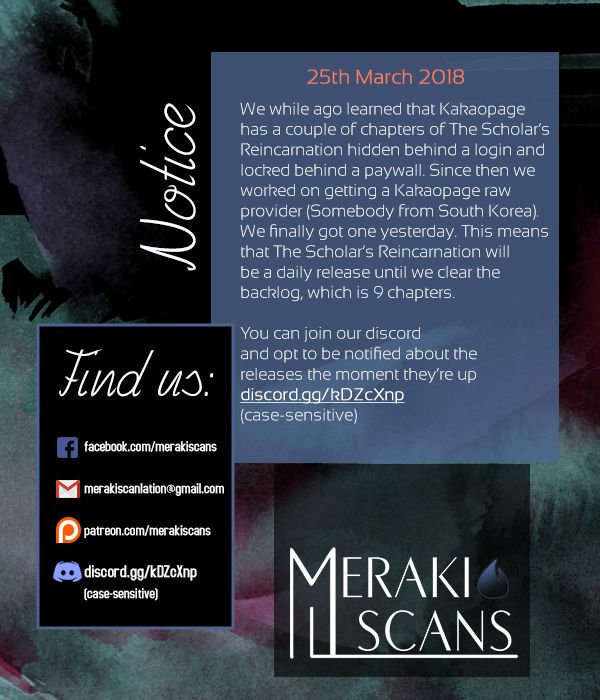 Read The Scholar's Reincarnation Manga Online