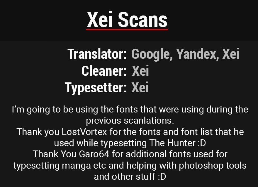 Read The hunter Manga Online