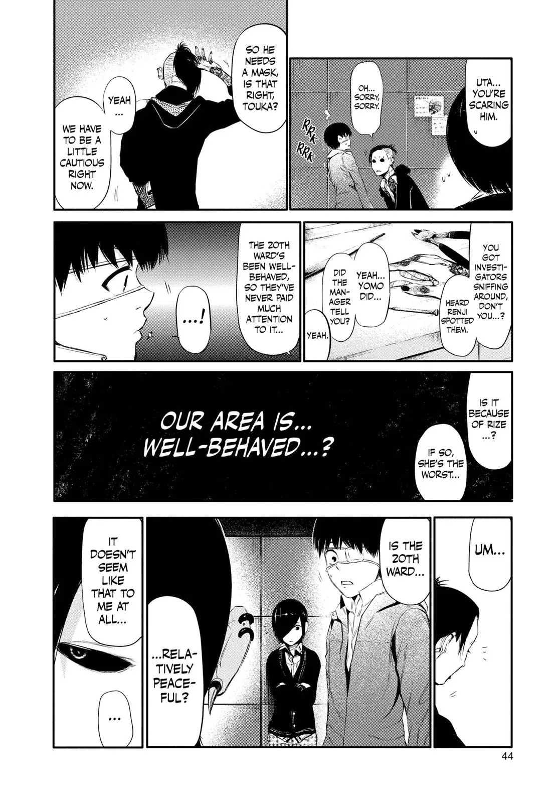 Read Tokyo Ghoul Manga Online