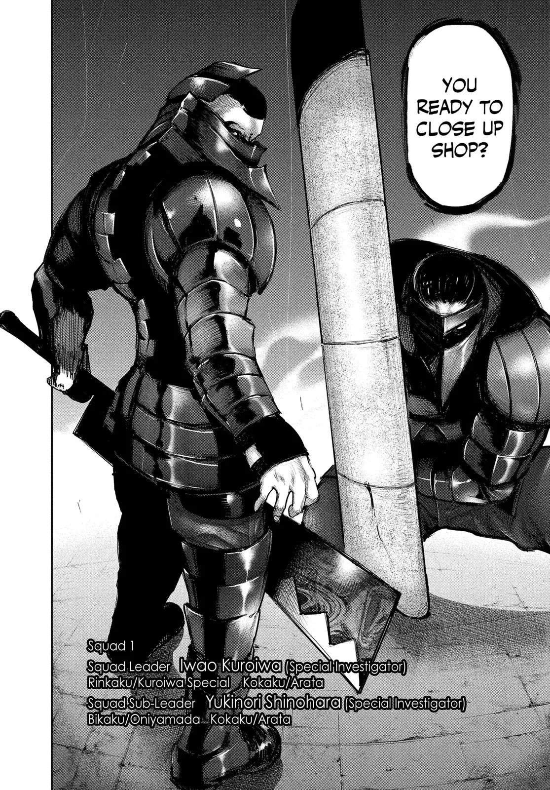 Read Tokyo Ghoul Manga Online