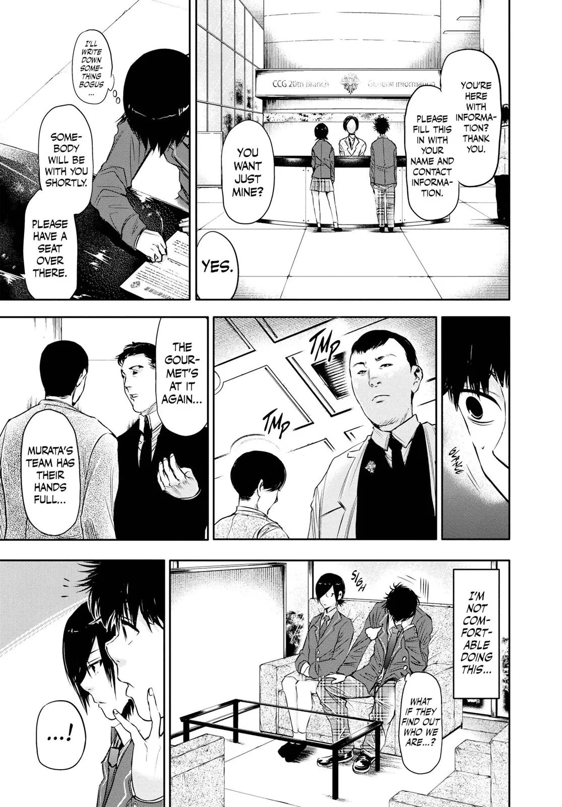 Read Tokyo Ghoul Manga Online