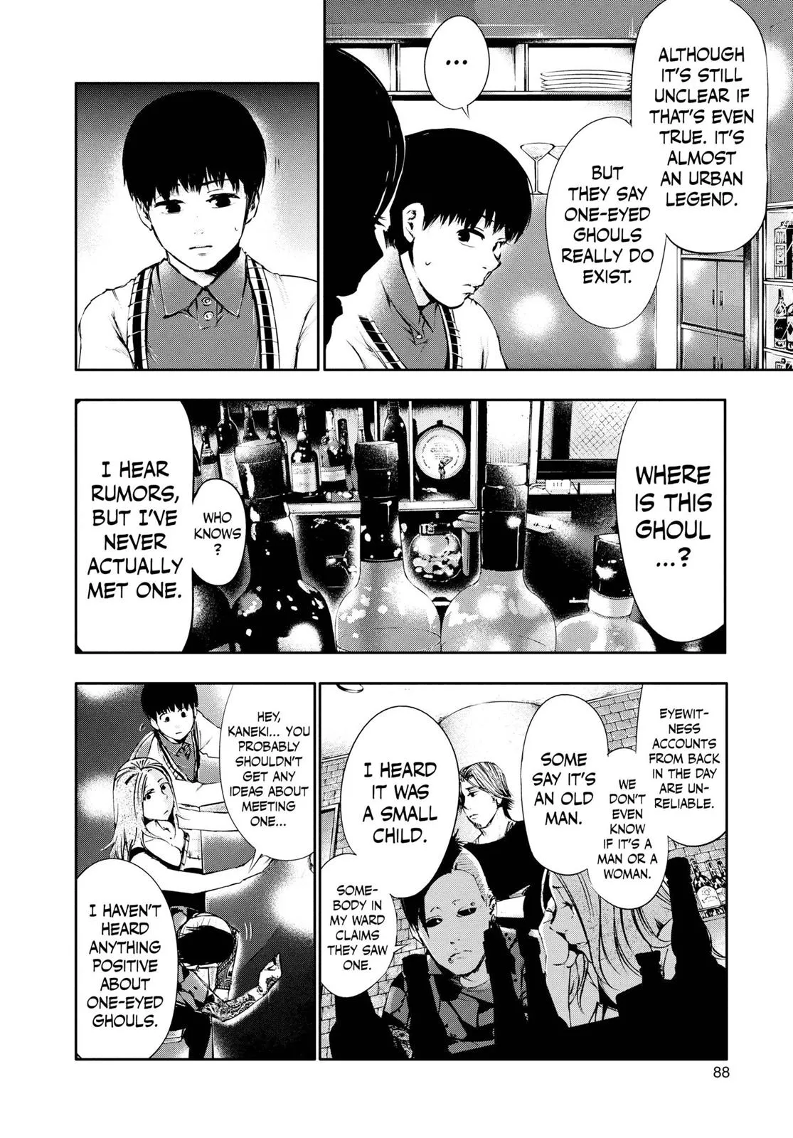 Read Tokyo Ghoul Manga Online