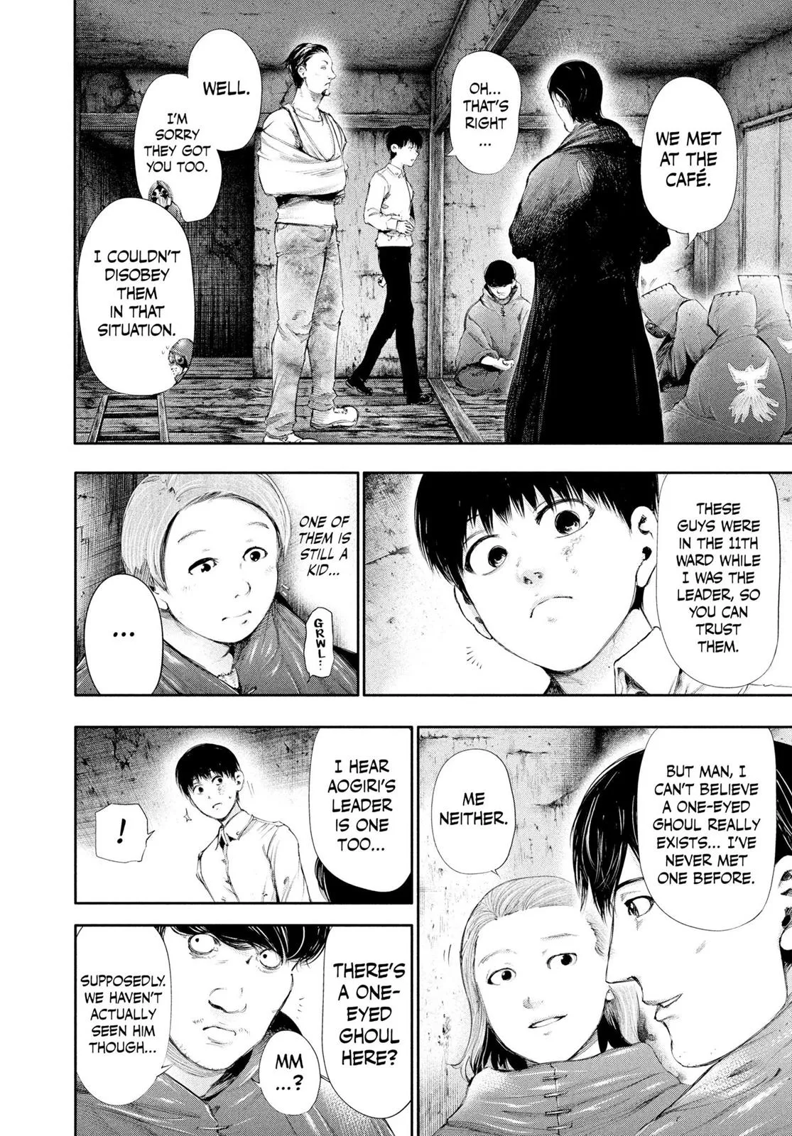 Read Tokyo Ghoul Manga Online